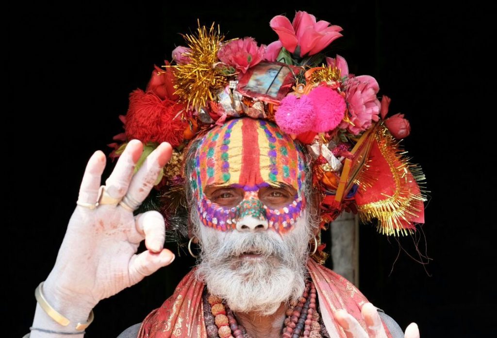 Shadu heiliger Mann in Nepal