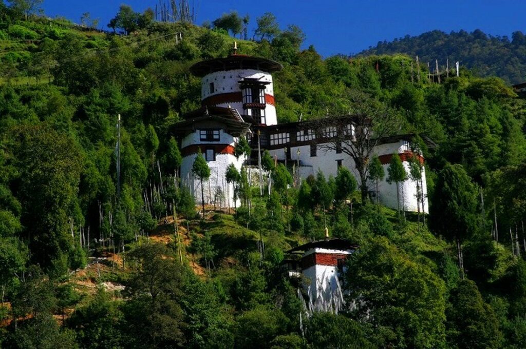 Trongsa Dzong in Bhutan
