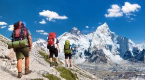 Auf dem Weg zum Everest Base Camp, Trekking in Nepal